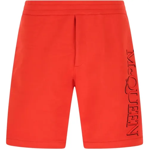 Casual Shorts, High-Quality Fabrics , male, Sizes: XL - alexander mcqueen - Modalova