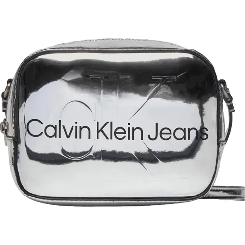Damen Schultertasche aus der Frühjahr/Sommer Kollektion , Damen, Größe: ONE Size - Calvin Klein Jeans - Modalova