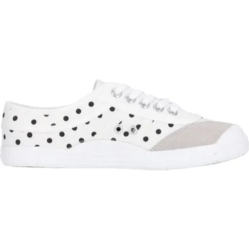 Polka Canvas Schuh Marshmallow , Herren, Größe: 38 EU - Kawasaki - Modalova