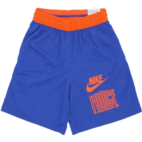 Basketball Shorts Game Royal/Orange , Herren, Größe: XL - Nike - Modalova