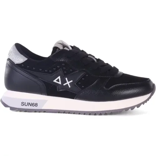 Stargirl Studs Sneakers in Eco Leather and Fabric , female, Sizes: 5 UK, 4 UK, 6 UK - Sun68 - Modalova