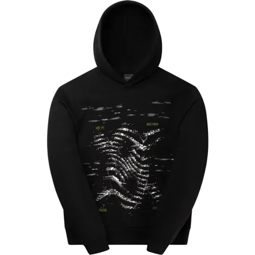 Rewind Hoodie with Glow Prints , male, Sizes: XL, M, L, S - Daily Paper - Modalova