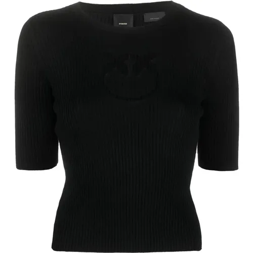 Tritone sweater , female, Sizes: L, S, M - pinko - Modalova