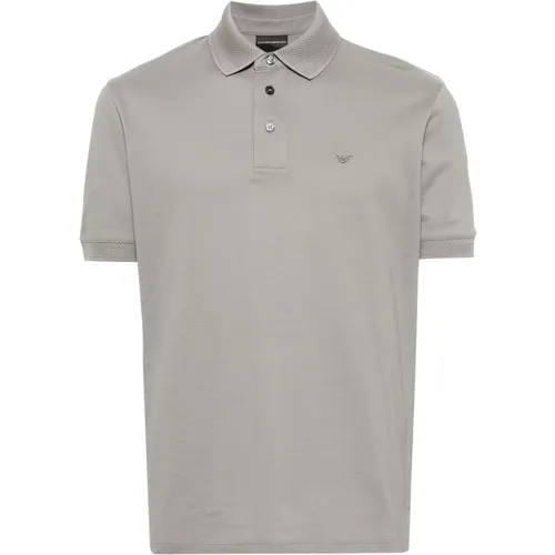 Cotton polo shirt , male, Sizes: XL, 3XL, M, 2XL, L - Emporio Armani - Modalova