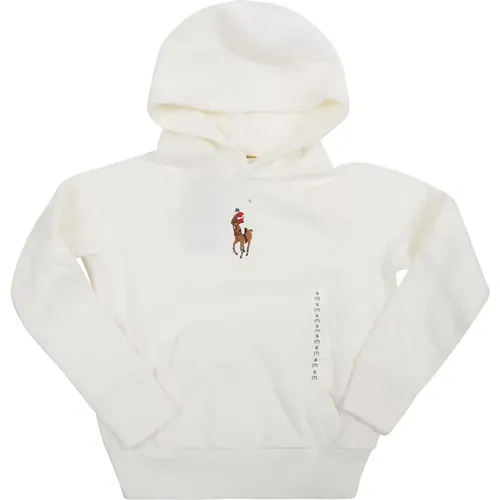 Stylischer Weißer Sweatshirt für Jungen - Ralph Lauren - Modalova