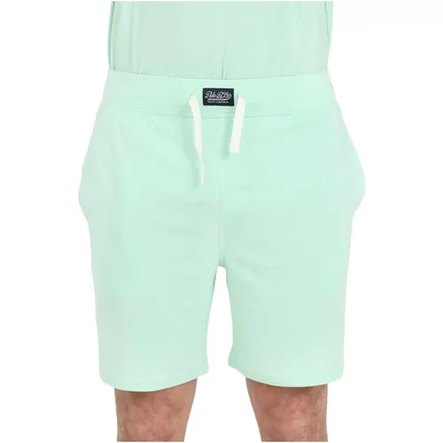 Unisex Grüne Logo Shorts , Herren, Größe: S - Ralph Lauren - Modalova