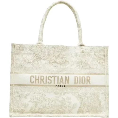 Pre-owned Canvas dior-bags , female, Sizes: ONE SIZE - Dior Vintage - Modalova