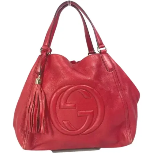 Pre-owned Leather gucci-bags , female, Sizes: ONE SIZE - Gucci Vintage - Modalova