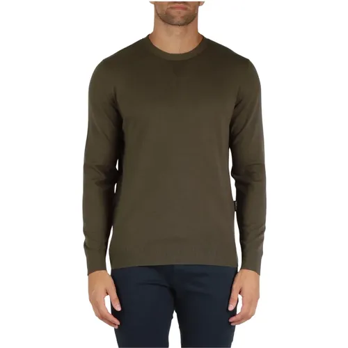 Premium Selection Baumwolle Kaschmir Rundhalsausschnitt Pullover , Herren, Größe: S - Replay - Modalova