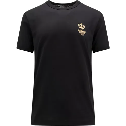 Upgrade deine lässige Garderobe mit diesem Baumwoll-T-Shirt , Herren, Größe: 4XL - Dolce & Gabbana - Modalova