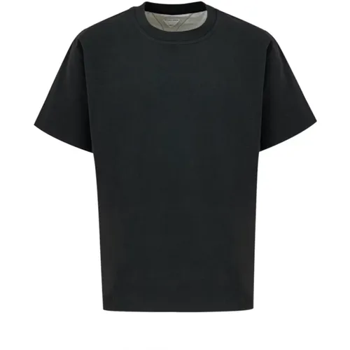 Oversize Baumwoll T-shirt , Herren, Größe: S - Bottega Veneta - Modalova