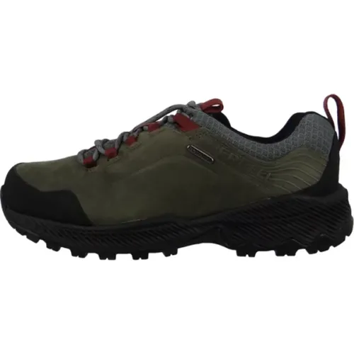 Schnürschuhe Grau Herren Stil , Herren, Größe: 42 EU - Merrell - Modalova