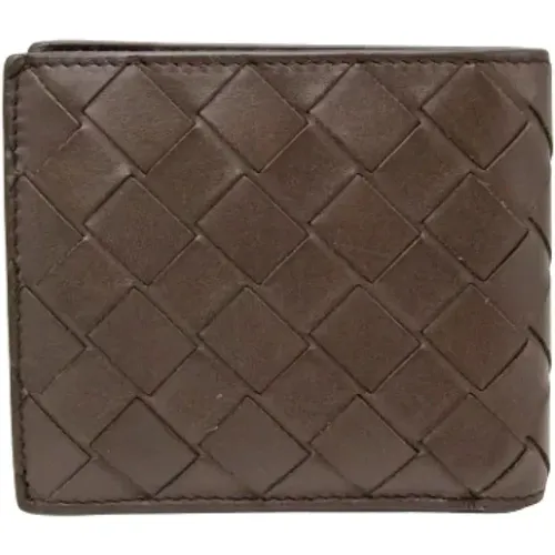 Pre-owned Leather wallets , female, Sizes: ONE SIZE - Bottega Veneta Vintage - Modalova