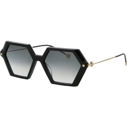 Stylish Sunglasses Slook 007 , female, Sizes: 50 MM - Yohji Yamamoto - Modalova