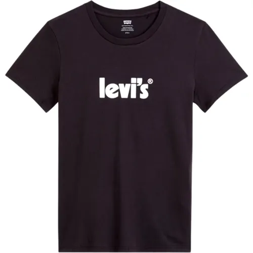 Levi's , Seasonal Poster Logo Tee , female, Sizes: XS - Levis - Modalova