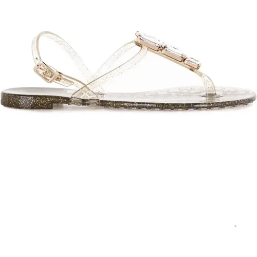 Stylish Summer Flat Sandals , female, Sizes: 5 UK, 3 UK - Baldinini - Modalova