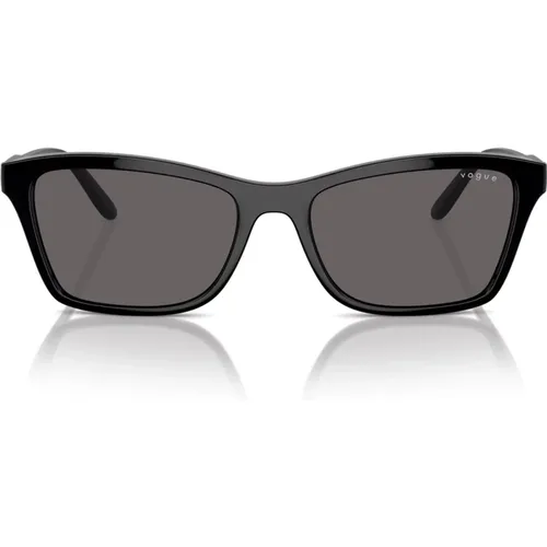 Stylish Pillow Shape Sunglasses , unisex, Sizes: 54 MM - Vogue - Modalova