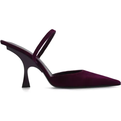 ‘Ester’ suede pumps , female, Sizes: 4 UK - The Attico - Modalova