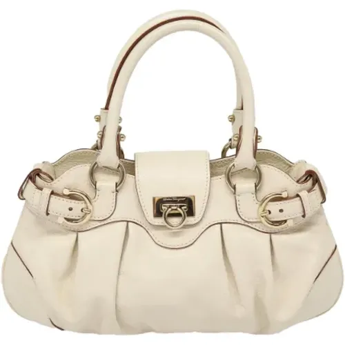 Pre-owned Leather handbags , female, Sizes: ONE SIZE - Salvatore Ferragamo Pre-owned - Modalova