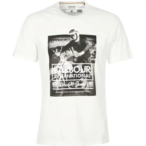 T-Shirts , male, Sizes: L, XL, 2XL, M - Barbour - Modalova