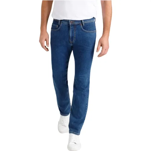 Stylische Slim-Fit Jeans , Herren, Größe: W34 L32 - MAC - Modalova