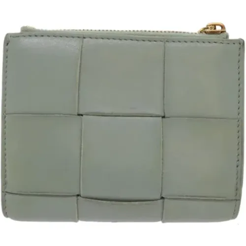 Pre-owned Leather wallets , female, Sizes: ONE SIZE - Bottega Veneta Vintage - Modalova