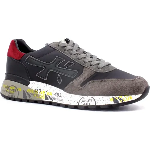 Grey Mick Baskets , male, Sizes: 10 UK, 9 UK - Premiata - Modalova