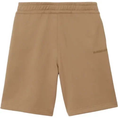 Baumwoll Logo Print Shorts , Herren, Größe: XL - Burberry - Modalova