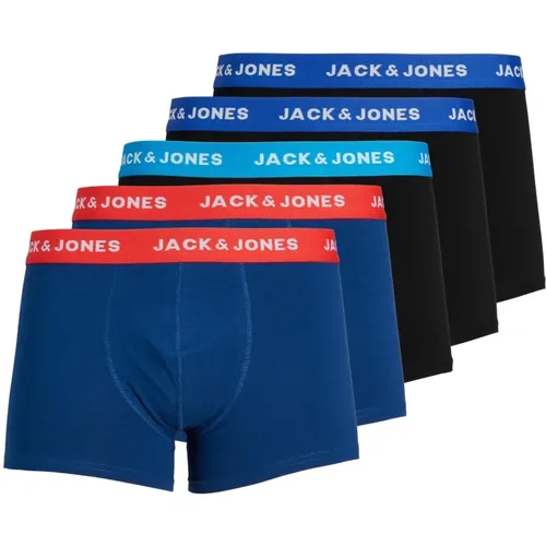 Comfort Fit Boxershorts 5-Pack , Herren, Größe: 2XL - jack & jones - Modalova