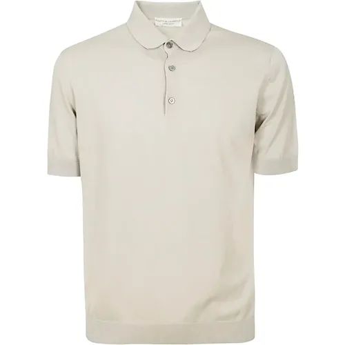 Men& Clothing T-Shirts Polos Grey Ss23 , male, Sizes: 2XL, XL, M - Filippo De Laurentiis - Modalova