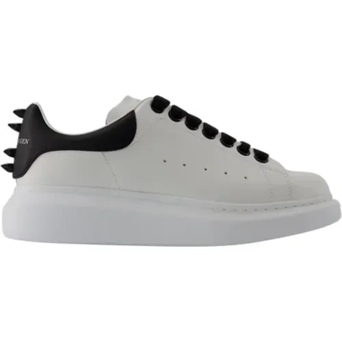 Leather sneakers , female, Sizes: 6 UK - alexander mcqueen - Modalova