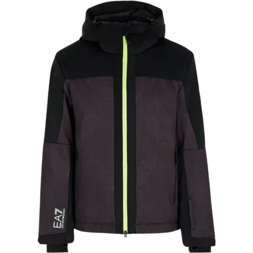 Armani Values Padded SKI Jacket , male, Sizes: M - Emporio Armani EA7 - Modalova