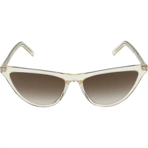SL 550 Slim Sonnenbrille , Damen, Größe: 56 MM - Saint Laurent - Modalova