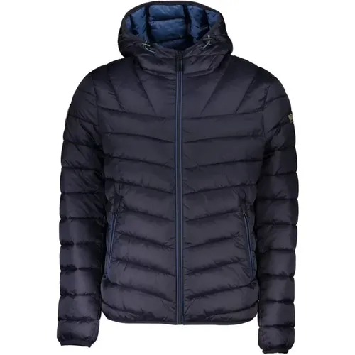 Hooded Polyamide Jacket with Pockets , male, Sizes: S, 2XL - Napapijri - Modalova