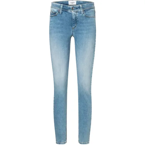 Rhinestone Skinny Jeans , Damen, Größe: 2XL L32 - CAMBIO - Modalova