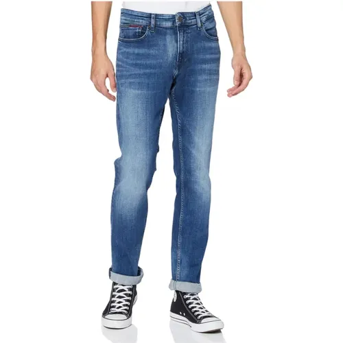 Slim Fit Jeans , Herren, Größe: W34 L34 - Tommy Hilfiger - Modalova