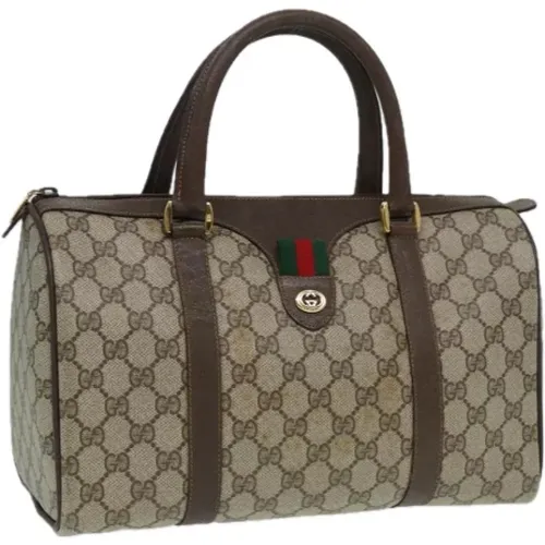 Pre-owned Canvas travel-bags , female, Sizes: ONE SIZE - Gucci Vintage - Modalova