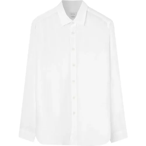 Linen Shirt , male, Sizes: 2XL, L - Xacus - Modalova