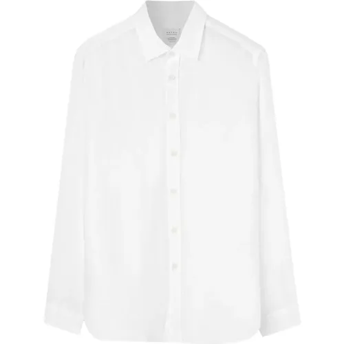 Linen Shirt , male, Sizes: 2XL, XL, M, L - Xacus - Modalova