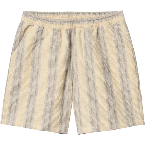 Dodson Stripe/Natural Shorts , Herren, Größe: L - Carhartt WIP - Modalova