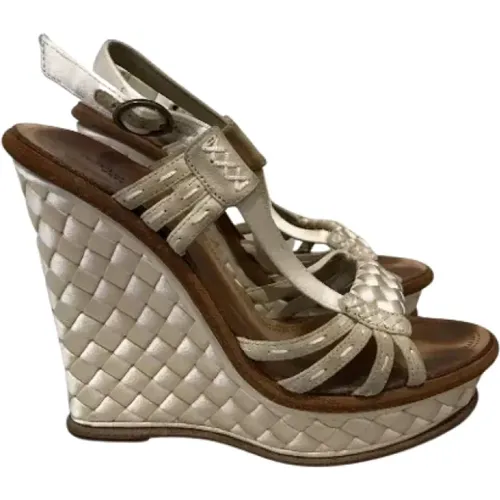 Pre-owned Sandals , female, Sizes: 3 UK - Bottega Veneta Vintage - Modalova