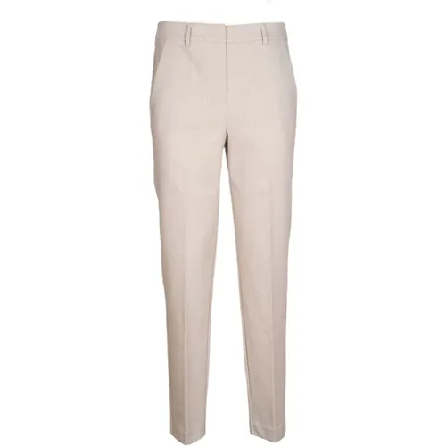 Farad Ice White Cotton Pants , female, Sizes: XL, L, M, S - Max Mara - Modalova