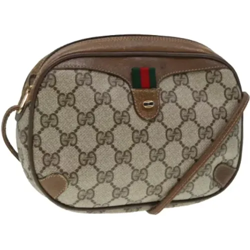 Pre-owned Canvas shoulder-bags , female, Sizes: ONE SIZE - Gucci Vintage - Modalova