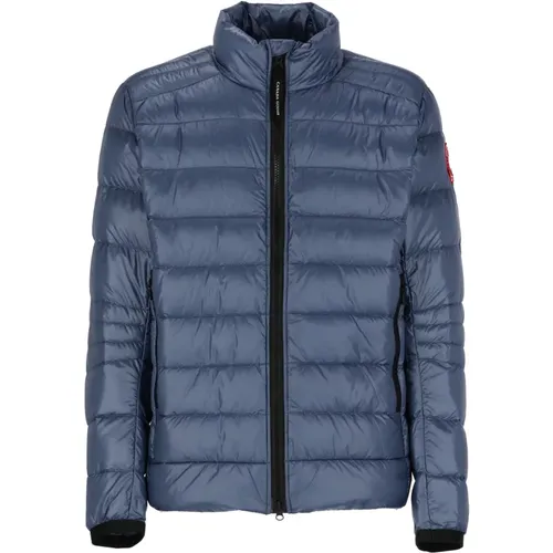 Quilted Down Jacket , male, Sizes: S, M - Canada Goose - Modalova