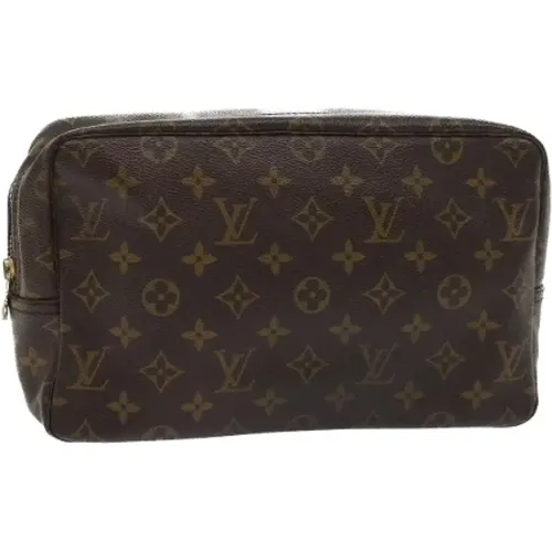 Pre-owned Canvas clutches , female, Sizes: ONE SIZE - Louis Vuitton Vintage - Modalova