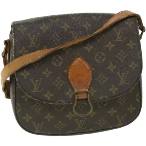 Pre-owned Canvas shoulder-bags , female, Sizes: ONE SIZE - Louis Vuitton Vintage - Modalova