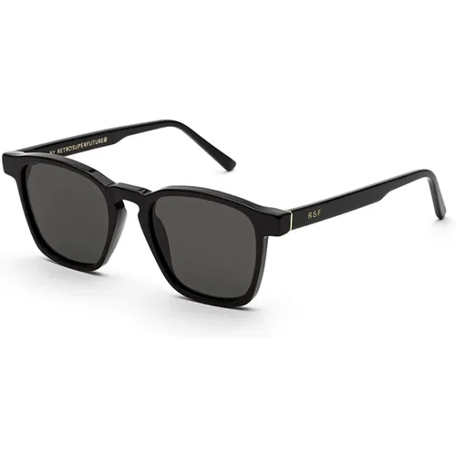 Schwarze Sonnenbrille - Retrosuperfuture - Modalova