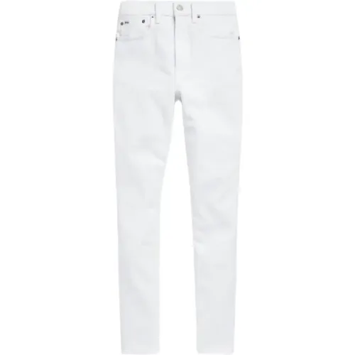 High-Waisted Skinny Jeans , Damen, Größe: W29 - Polo Ralph Lauren - Modalova