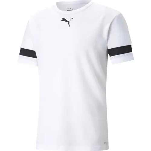 Teamrise Jersey Weisses T-Shirt , Herren, Größe: M - Puma - Modalova