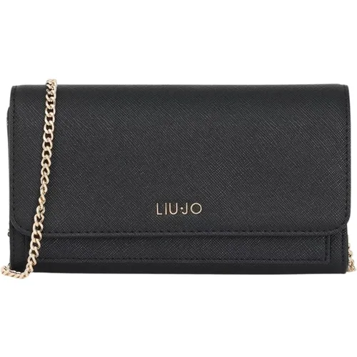 Logo Pochette Wallets Cardholders , female, Sizes: ONE SIZE - Liu Jo - Modalova